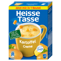 Heisse Tasse HOT MUG Soup: Creamy POTATO soup -3 sachets -FREE SHIPPING - $9.89