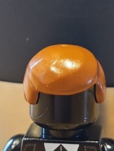 LEGO Minifigure Accessory Brown Hair Men&#39;s Smooth Medium Length Standard - $1.99