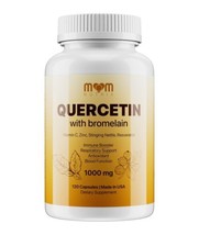 Advanced Quercetin with Bromelain - 120 Capsules with Elderberry &amp; Stinging Nett - $23.38