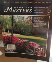 2006 Masters Journal Official Tournament Program 70th Anniversary Tiger Woods - £9.94 GBP