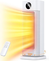 Space Heater for Indoor Use, 1500W Fast Ceramic Heating, Portable Electric Heate - £31.11 GBP