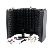 Studio Microphone Soundproofing Acoustic Foam Panel by GRIFFIN - Soundproof Filt - £50.31 GBP