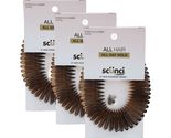 Lot of 9 Scunci Effortless Beauty Stretch Hair Comb Assorted Colors - $12.25