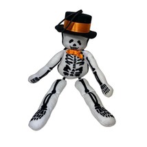 Plush Creations Inc Skeleton Halloween 12” Decoration Spooky Vintage 1994 - £7.43 GBP