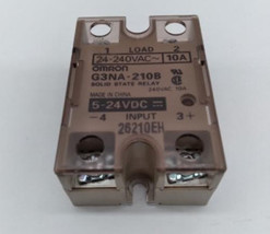 Omron G3NA-210B Solid State Relay 5-24VDC 10Amp 24-240VAC  - £18.87 GBP