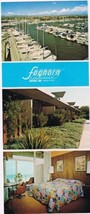 California Postcard Marina Del Rey Foghorn Harbor Inn Long Card - £1.63 GBP