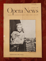 Metropolitan OPERA NEWS Magazine January 5 1948 Dorothy Kirsten Louise Charpenti - £11.51 GBP
