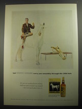 1956 White Horse Scotch Ad - Let White Horse carry you smoothly - £14.62 GBP