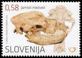 Slovenia. 2016. Cave Bear (MNH OG) Stamp - £1.23 GBP