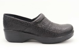 Abeo Flora  Clogs Slip Resistant  Black Tooled  Women&#39;s Size 8.5 Metatarsal ($) - £24.73 GBP