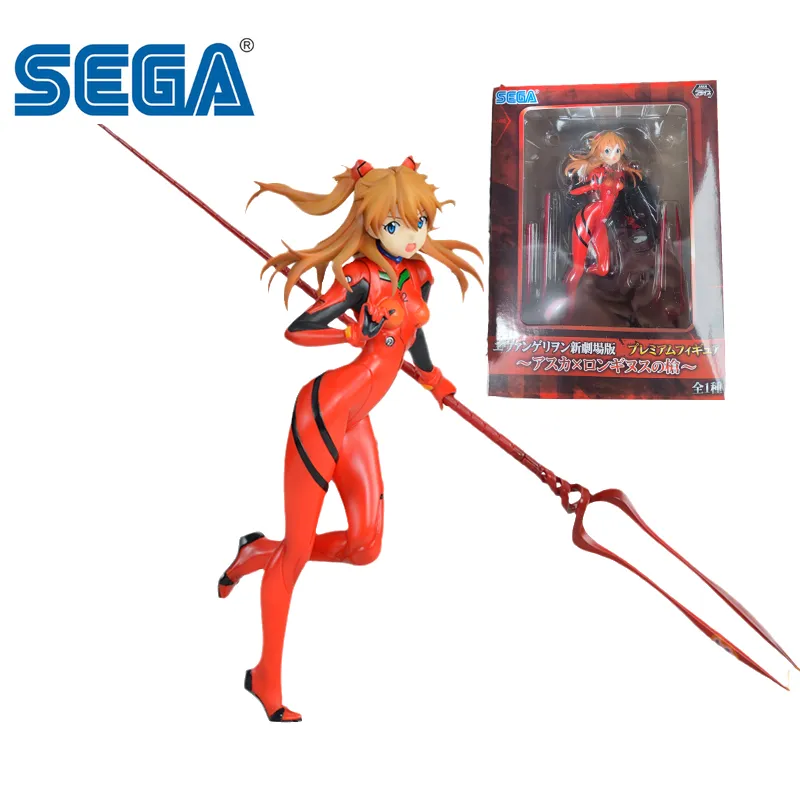 Sega Original Neon Genesis Evangelion Anime Figure Asuka Langley Soryu Lance Of - £33.57 GBP