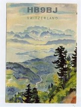 QSL Card Dornach Switzerland HB9BJ 1953 - $10.89