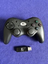 Logitech Cordless Precision Wireless Controller w/ Receiver Dongle - PS3 Tested! - £29.09 GBP