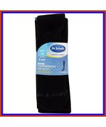Dr. Scholls 2 PAIR Diabetes Work Compression Over the Calf Socks 7-12 Black - $23.75