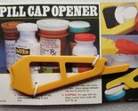 Vintage Pill Cap Bottle Top Opener Popper Yellow Read Description - $15.83