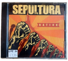 Sepultura: Nation: CD, Compact Disc: Heavy Metal, Groove Metal - $5.93