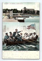 Perry Victory on Lake Erie Put in Bay Ohio Postcard Antique - £3.82 GBP