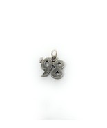 James Avery Retired 98&#39; Charm 925 Sterling Silver - $159.49 CAD