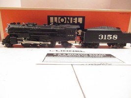 New Lionel 18034 Santa Fe Mikado Steam ENGINE/TENDER- W/RAILSOUNDS- MINT- HH1 - $348.98