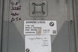 Bmw 328i 528i N52 Engine Control Module Computer Ecu Ecm Pcm 7581123 image 4