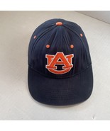 Auburn Tigers Navy Orange Logo SEC Ball Cap Trucker Hat Adjustable Fit - $11.45