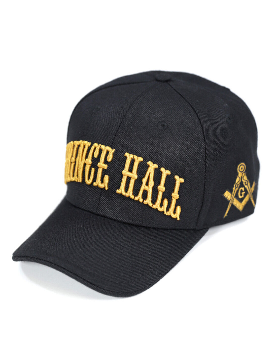 MASON PRINCE HALL CAP Freemason Fraternity Baseball HAT BLACK - $22.54