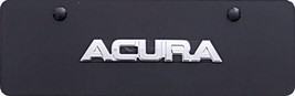 ACURA  MINI BLACK STAINLESS VANITY PLATE 4&quot; X 12&quot; - £27.33 GBP