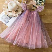 Girls Children Toddler Ruffle Sleeveless Princess Flower Girls Wedding P... - $19.00