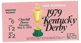 1979 Kentucky Derby ticket stub Spectacular Bid - £71.75 GBP