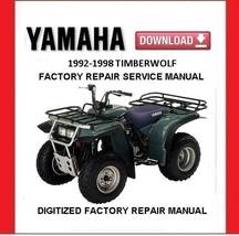 1992-1998 YAMAHA YFB250 TIMBERWOLF Factory Service Repair Manual - $20.00
