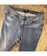 Nine West Jeans Cigarette Mid Rise Skinny Denim Blue Wash Size 14 - $15.99
