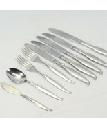 Oneida Community Driftwood Stainless Lot of 9  Forks Spoons Knives - $17.63