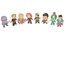 Marvel Avengers and Superman 1.5&quot; Super Heroes Mini Action Figures Lot Of 8 - £11.59 GBP