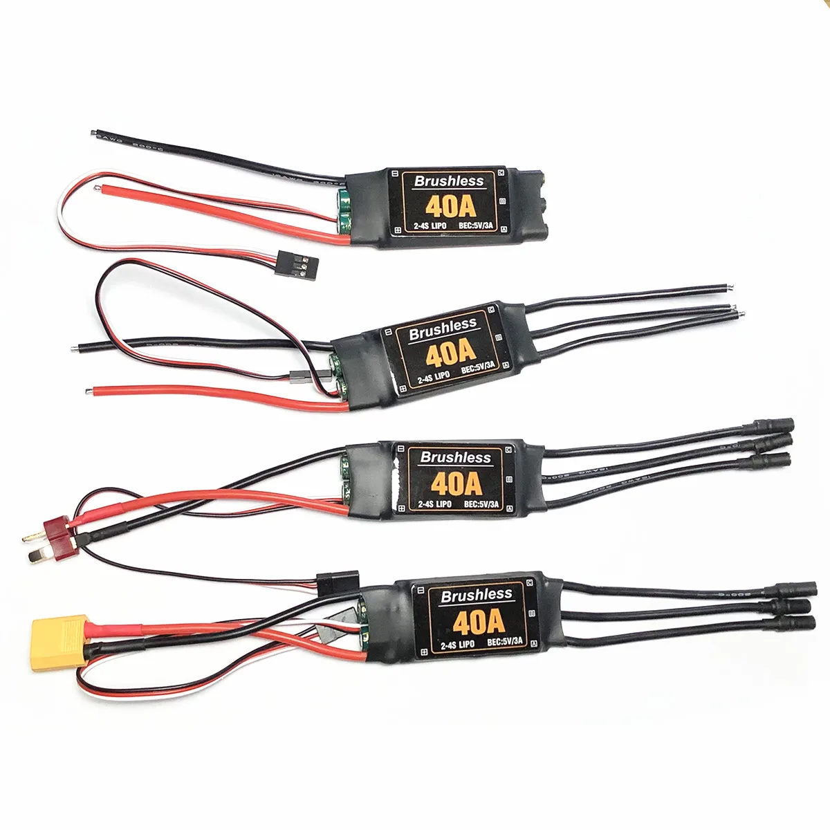2-4S 40A Brushless ESC Drone Airplanes Parts Components Accessories Speed - £12.32 GBP+