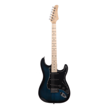 ST Stylish Electric Guitar with Black Pickguard Dark Blue - $250.87