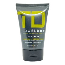 TowelDry Gel Styler Firm Hold + Medium Shine 4 Oz - £5.94 GBP