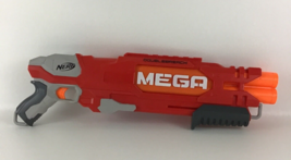 Nerf Gun Mega Double Breach Soft Tip Dart Blaster with Darts Red 2015 Ha... - £25.96 GBP