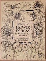 Treasury of Flower Designs for Artists, Embroiderers and Craftsmen - £3.79 GBP