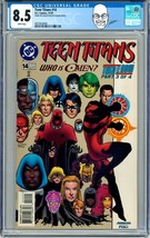 George Perez Pedigree Collection CGC 8.5 Teen Titans #14 Nightwing Raven Cyborg - £77.76 GBP