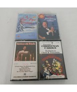 Lot of 4 Christmas Cassette Pan Pipes Mahalia Jackson James Galway Bethl... - £24.71 GBP