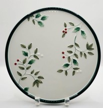 Pfaltzgraff Winterberry Holiday Christmas Ceramic Round Trivet Plate 8&quot; New - $15.00