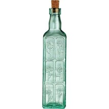 Bormioli Rocco 17oz Fiori Glass Olive Oil Bottle - £27.53 GBP
