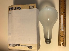 6 pack Philips 300m/if light bulb lamp shape 120v ps25 300w  e26 medium ... - £26.91 GBP