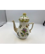 Herend QUEEN VICTORIA Green Border Small Coffeepot #613 ** - £101.98 GBP