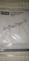 RYOBI Operator's Manual Miter Saw Stand A18MS01 - $9.89