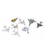 Matchbox Plane Assorted Lot DC-10 Die Cast Maisto F-14 Military Aircraft... - $37.95