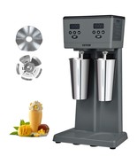 VEVOR Milkshake Maker, 375W x 2 Electric Milkshake Machine, Commercial D... - $10,838.28 MXN