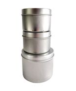 Metal Storage Tin Lot Of 3 Crafts Office Candles Creams New OB Mixed Siz... - €21,46 EUR Metal Storage Tin Lot Of 3 Crafts Office Candles Creams New OB Mixed Siz... - €21,46 EUR