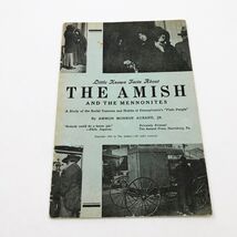 Little Known Facts About The Amish and The Mennonites PB 1938 AM Aurand - $144.52 MXN