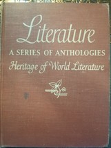 Vintage book Literature: A series of anthologies by E.A Cross - £6.13 GBP